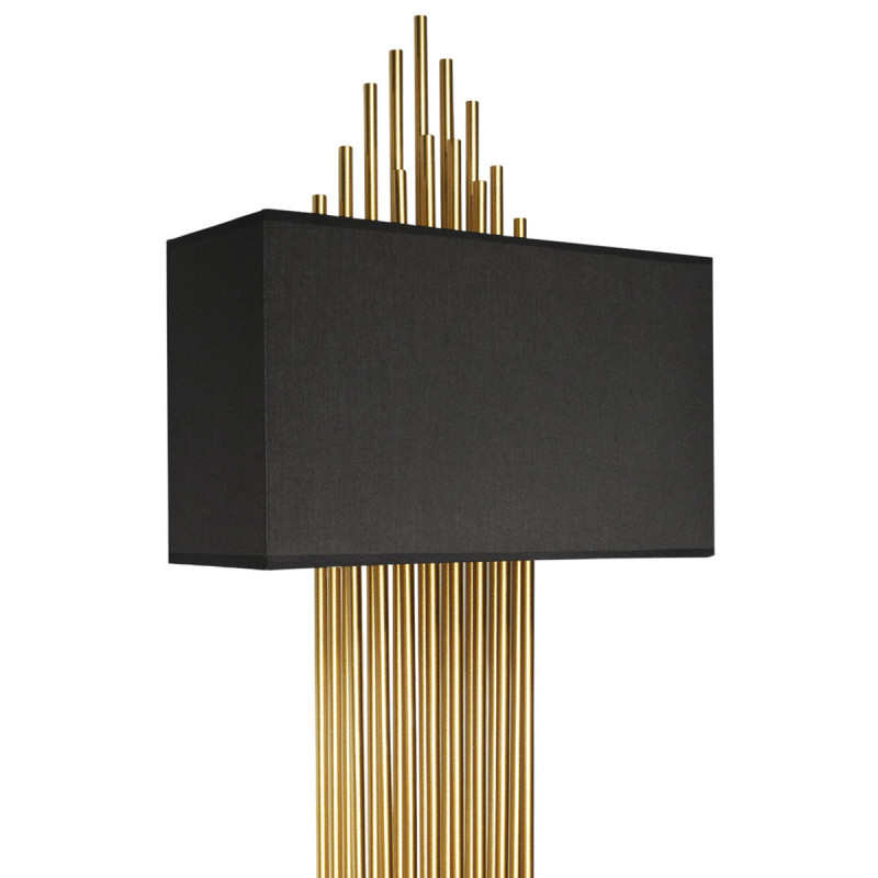 Бра *40 см, 2*E27*40W, Loft It 10107 Black Elegio, Золото