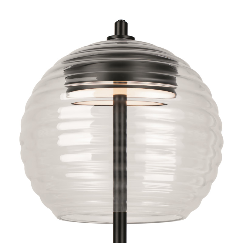 Настольный светильник  20 см, LED 8W, 3000К, Черный Maytoni Rueca P060TL-L12BK