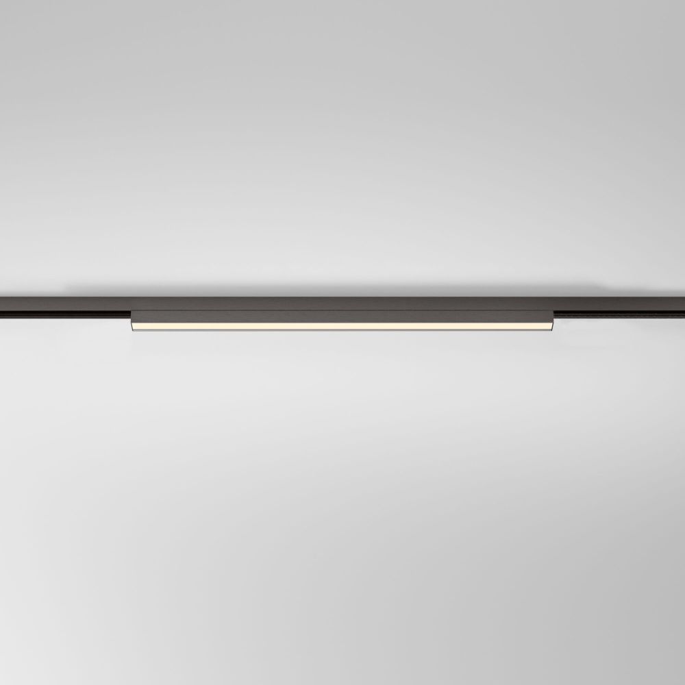 Трековый светильник магнитный 30*2*3 см, LED, 12W, 3000K, Elektrostandard Line Magnetic 85526/01, титан