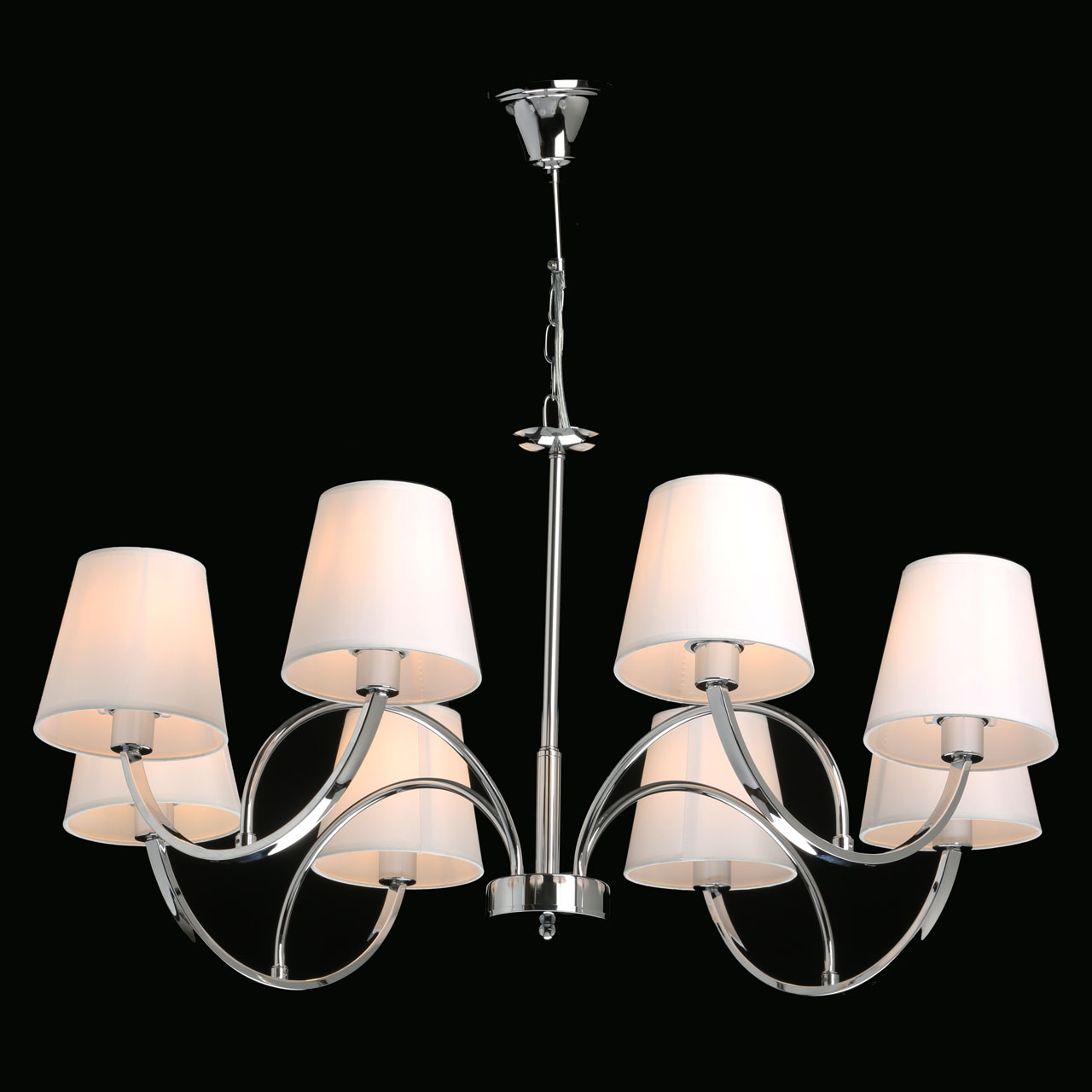 Люстра 84*89 см, 8*E14 хром MW-Light Вега 329012008