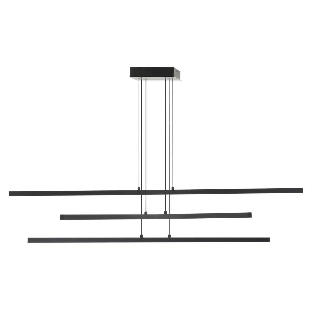 Подвесная люстра 120*125 см, 90W, 3000-6000K, Citilux Стиг CL203231 черный