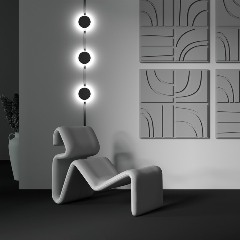 Светильник на шине 15*15*7 см, LED, 5W, 4000К, Maytoni Technical Relax TR107-2-5W4K-B черный