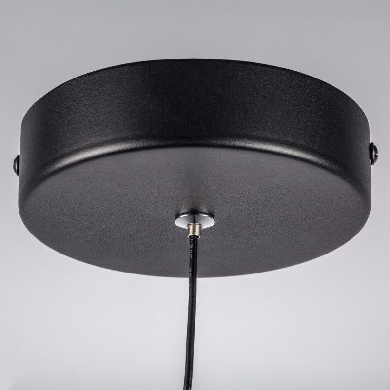 Подвесной светильник *12*50-250 см, *LED*8W, 3000K, Lightstar Saturno 749017, черный