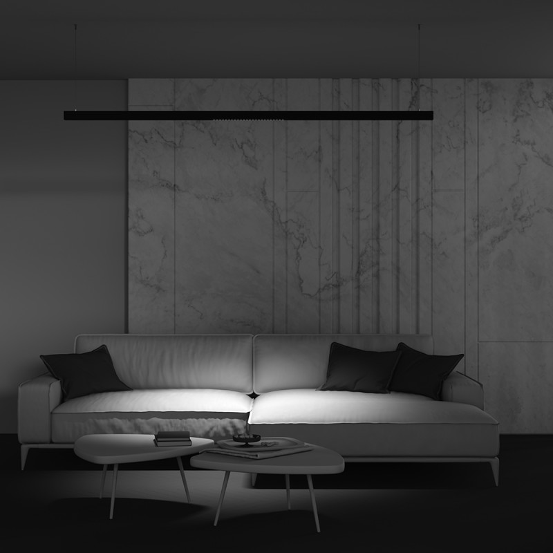 Трековый светильник 2,2*43,4*4,4 см, LED 24W 2700K 36° Maytoni Technical Points Exility TR031-2-24W2.7K-B черный