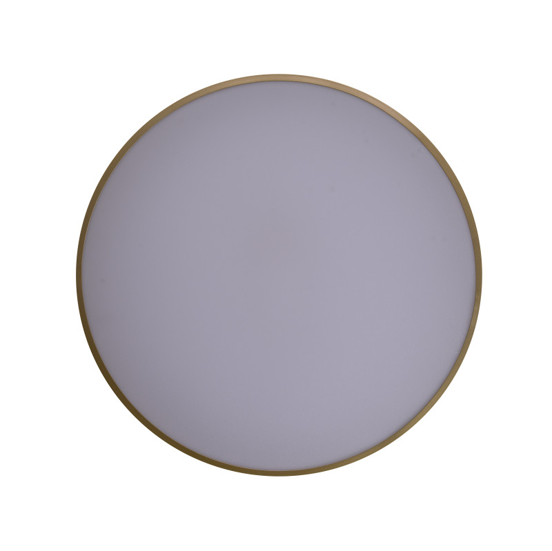 Накладной светильник 50*5 см, LED, 72W, 4000K Zortes Gabby ZRS.90610.50, латунный
