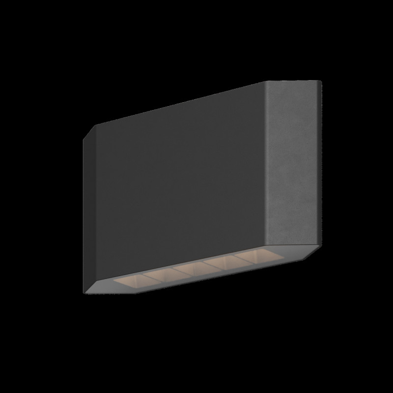 Светильник настенный 6*20,5*11 см, LED, 8W, 3000К, Maytoni PULL O412WL-L8GF3K серый