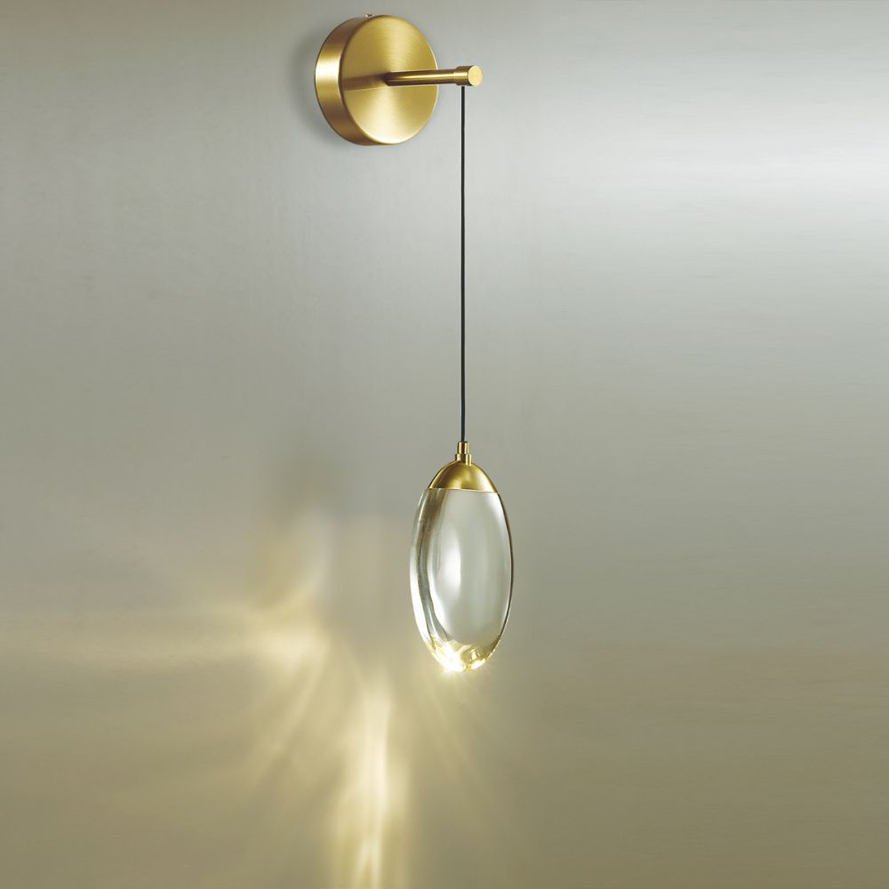 Настенный светильник 12 см, 3W, 3000K, Odeon Light 7159/3WL, бронза