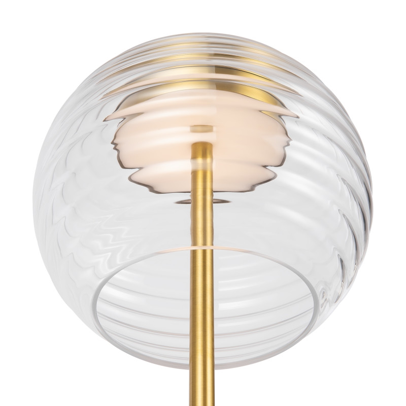 Настольный светильник  20*2,5*4,7 см, LED 1 8W, 3000К, Латунь Maytoni Rueca P060TL-L12BSK1