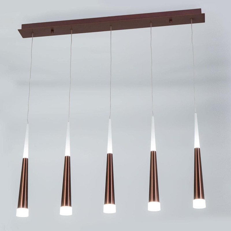 Светильник подвесной 93*10*160 см LED*35 W, 3000 К Citilux Вегас Кофейный CL227053