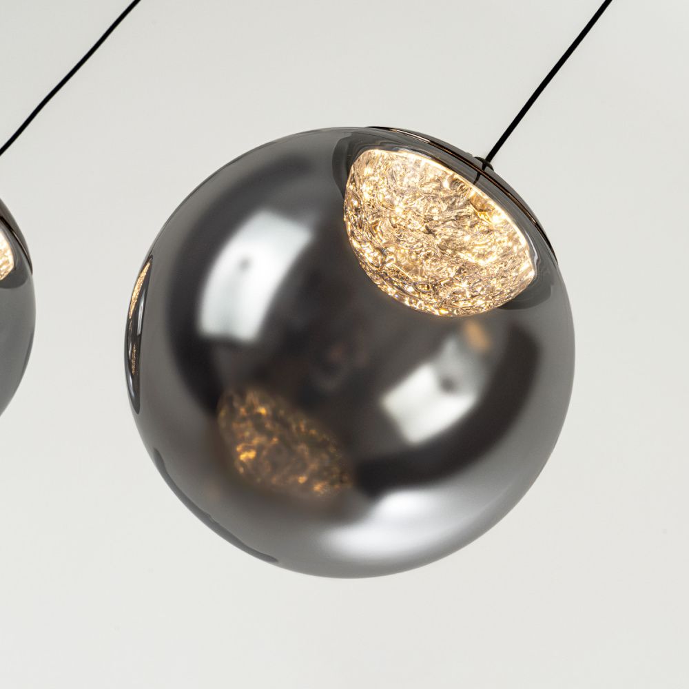 Светильник 70** см, LED*17W, 3000-6000K, Modelux  ML.2338.3L BK, Чёрный