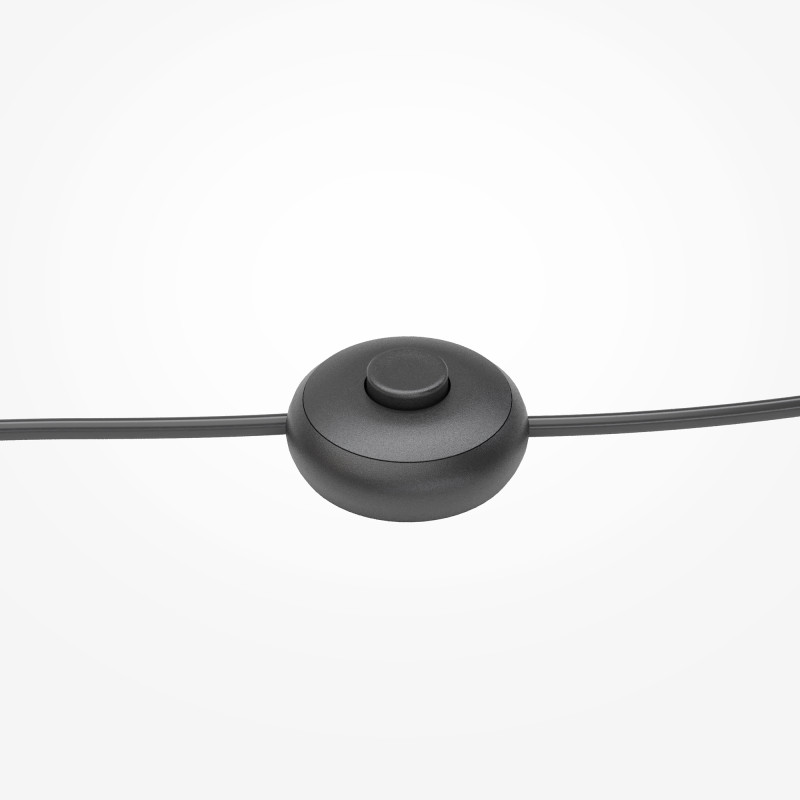 Торшер 28*163 см, LED, 40W, 3000К, Maytoni Futuro MOD307FL-L40B3K черный