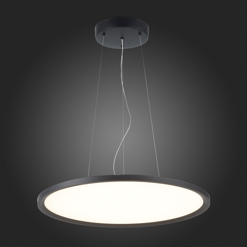 Светильник подвесной 60 см, 56W 4000K ST LUCE Подвесные светильники ST602.443.56 Черный