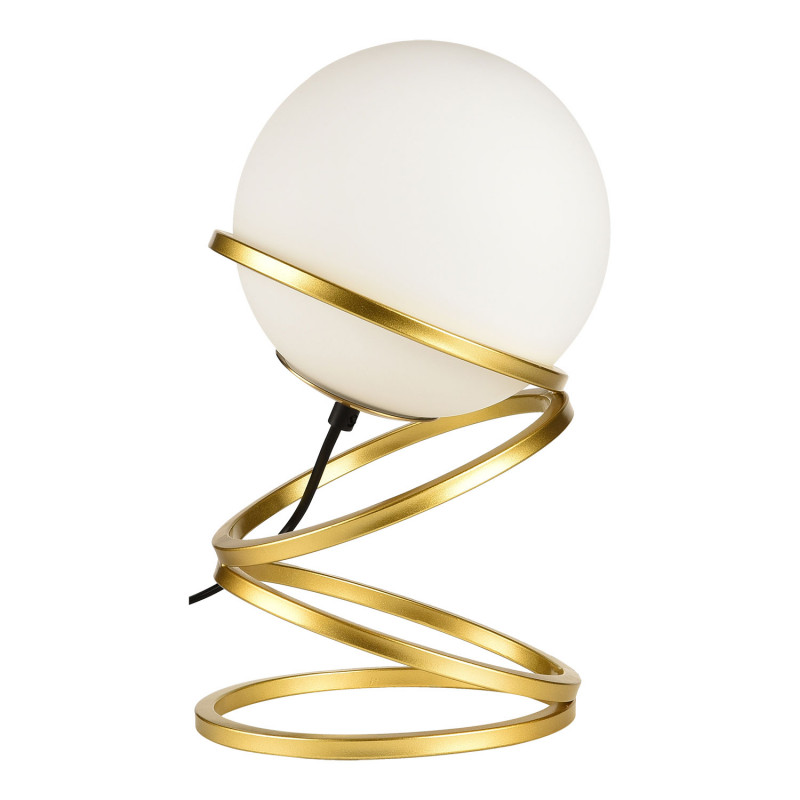Настольная лампа Lussole LSP-0611, 20*32 см, матовое золото