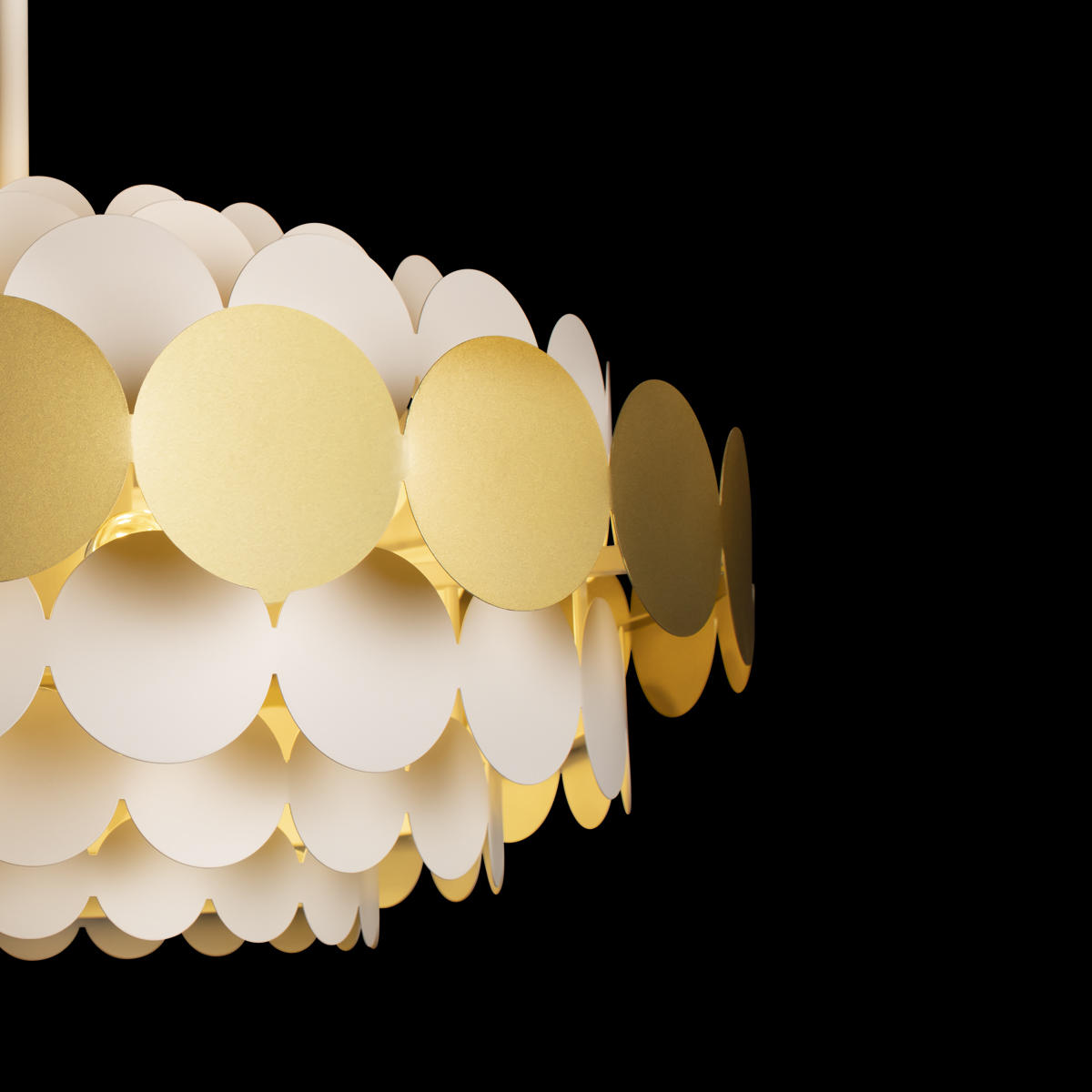 Подвесной светильник 62*28 см, 9*E14*40W LOFT IT Juicy 10310/S Gold золото, белый