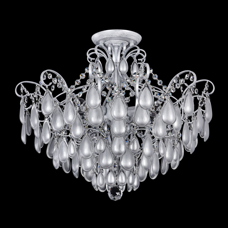 Потолочная люстра Freya Chabrol FR2302CL-06S (серебро)