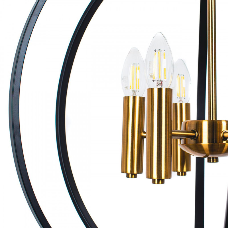 Люстра 50 см Arte Lamp CASTULA  A7013SP-6BK черный