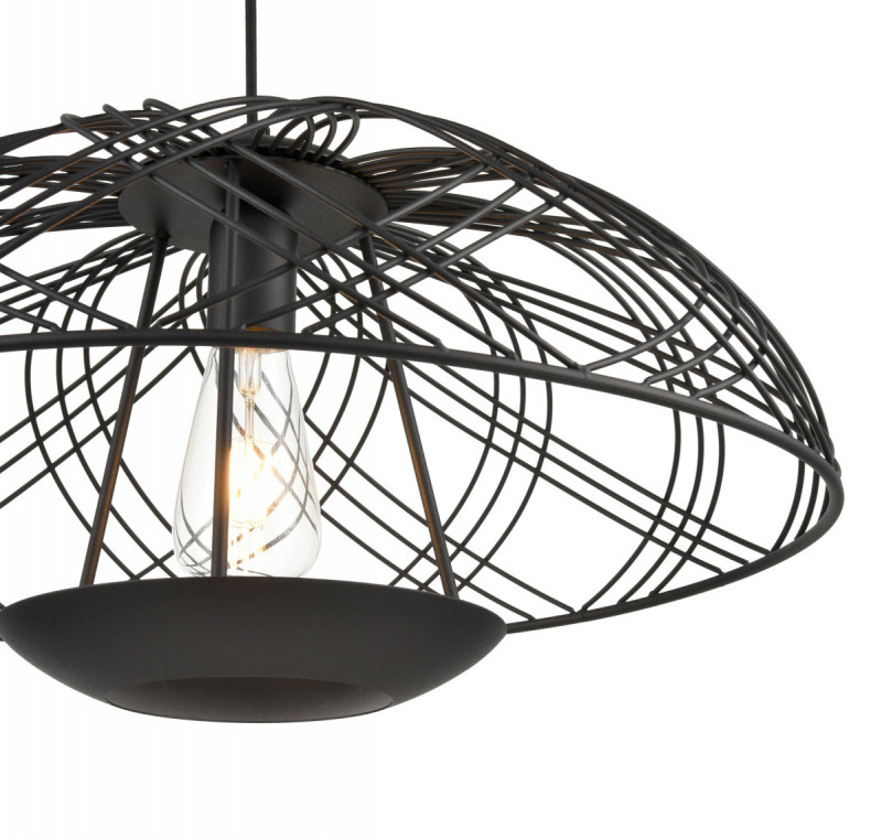 Подвесной светильник  50*150 см, 1*E27 черный Vele Luce Manhattan VL6282P01