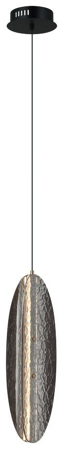 Подвесной светильник 12 см, 15W, 3000K, Velante 263-026-02, черный