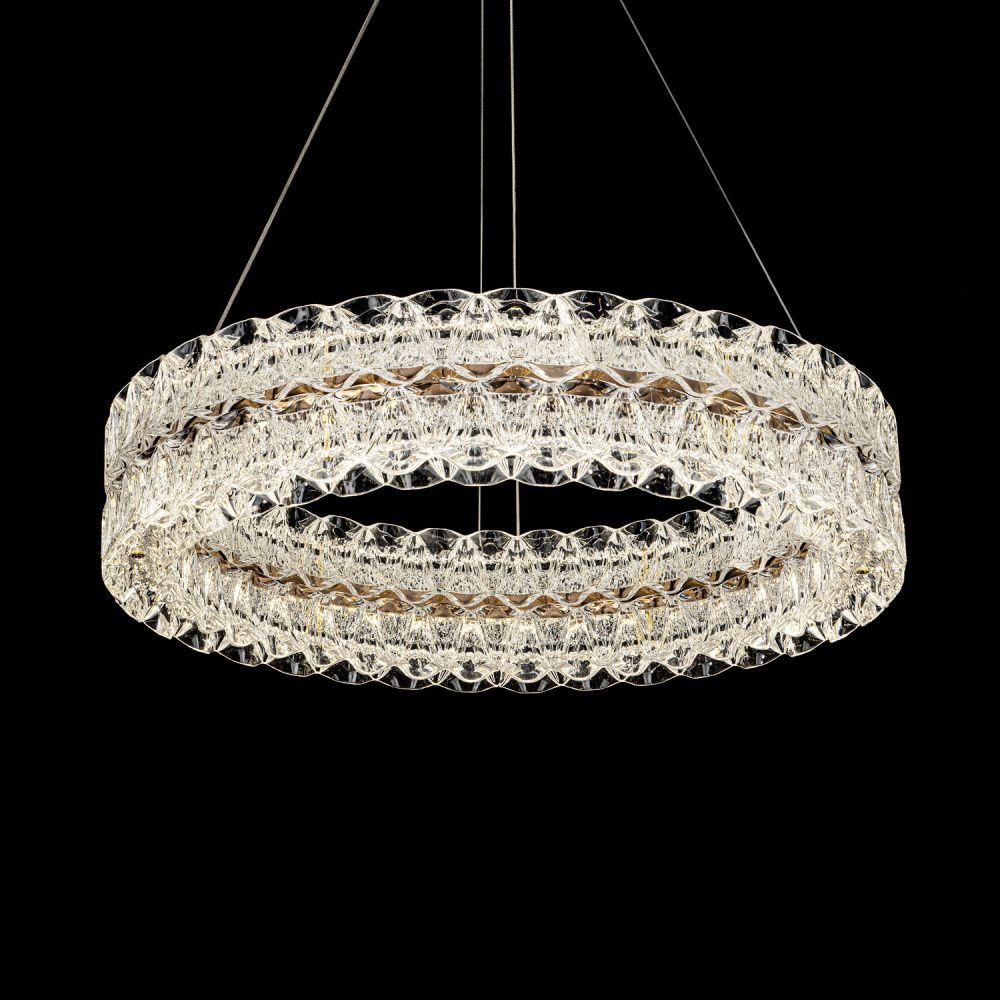 Люстра *60*13 см, LED*45W, 3000-6000K, Modelux  ML.8185.600 GD, Золото