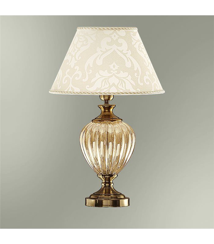 Настольная лампа Good light (Фотон) с абажуром 33-402.56/85512, бронза, бежевый