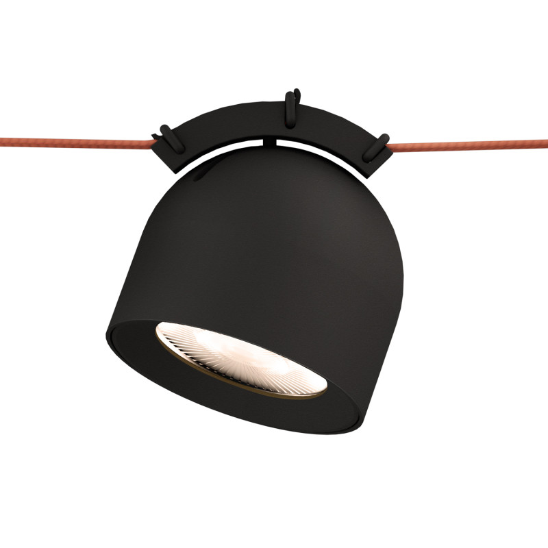 Светильник на шине 10*10,7 см, LED * 12W, 4000K, Denkirs Belty Spot DK5540-BK, черный
