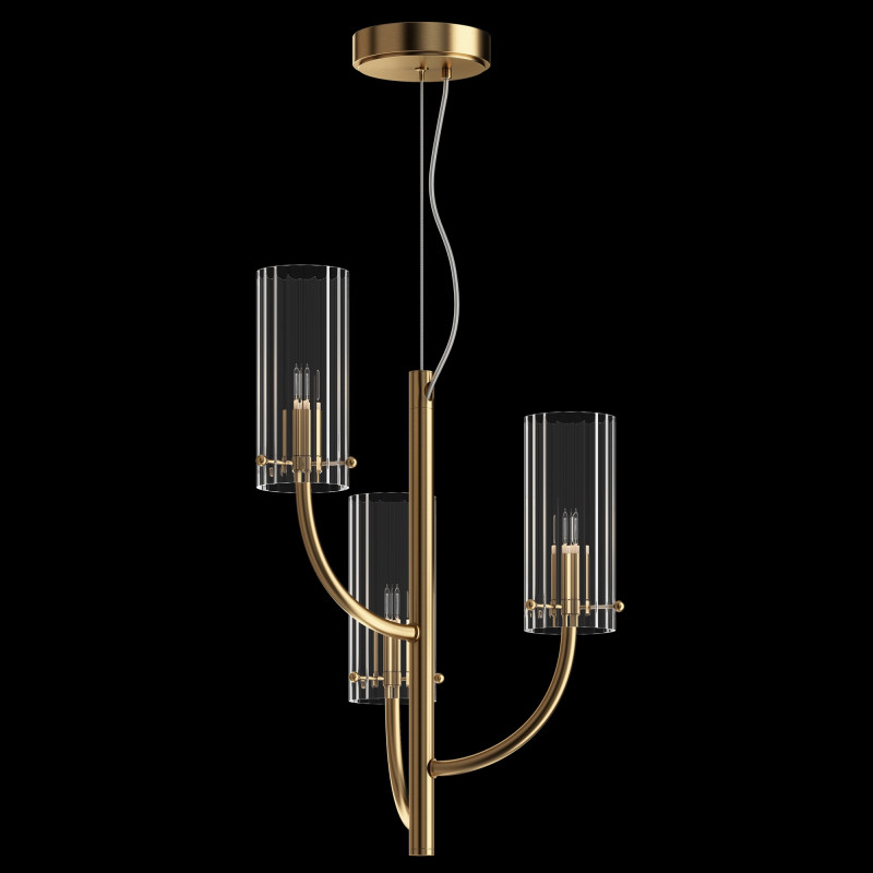 Светильник 35 см, Maytoni Arco MOD223PL-03BS, латунь