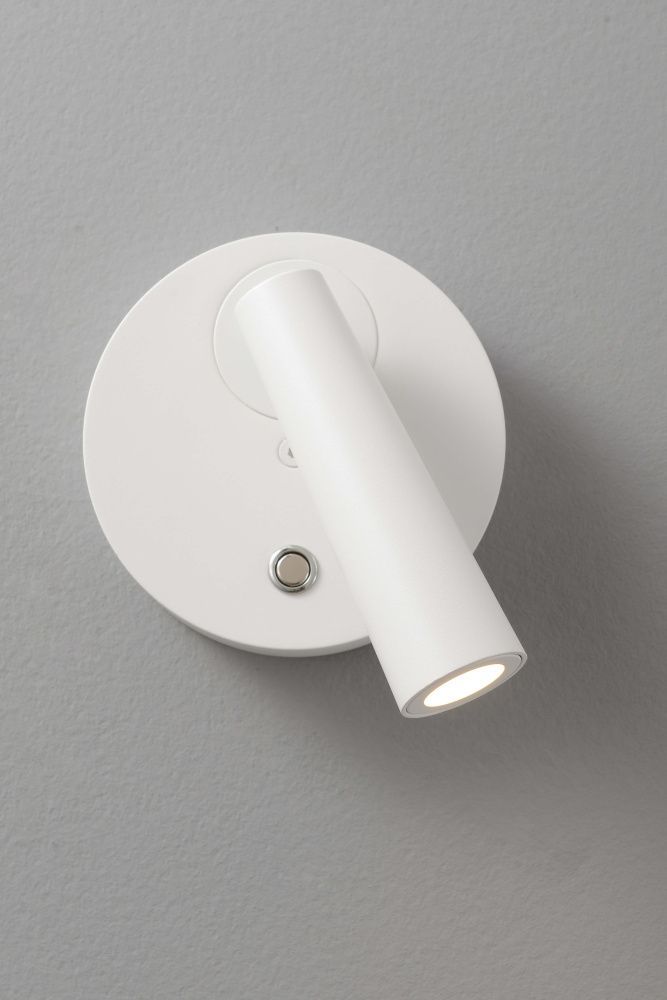 Бра 10 см, 3W, 3000K, Crystal Lux CLT 233W WH, белый