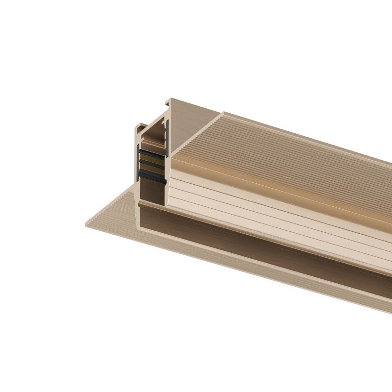 Шинопровод 200*6,9 см, Denkirs SHINE PRIME HIDE | ШАЙН ПРАЙМ ХАЙД TR4902-CP, шампань