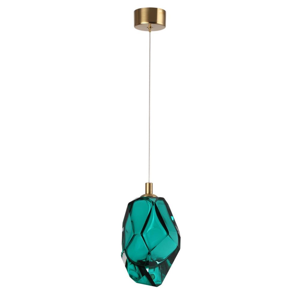 Подвесной светильник 14*85*250- см, 1*LED*4W, 3000K, Odeon Light Gemme 7110/4LA, цветной