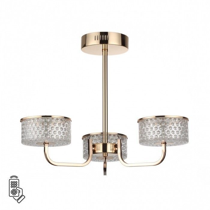 Светильник 65 см, 40W, 3000-6000K, Lumion VENICE 6579/40CL, золото