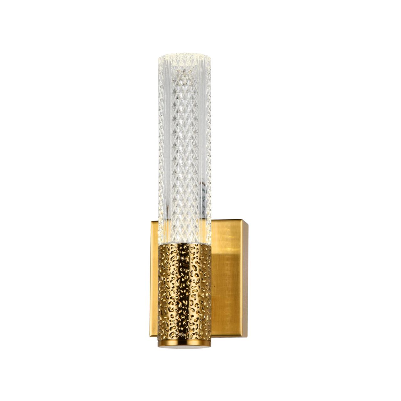 Бра 10*8*24 см, LED 3W, 4000K, Латунь MODELUX ML.3310.01 BS