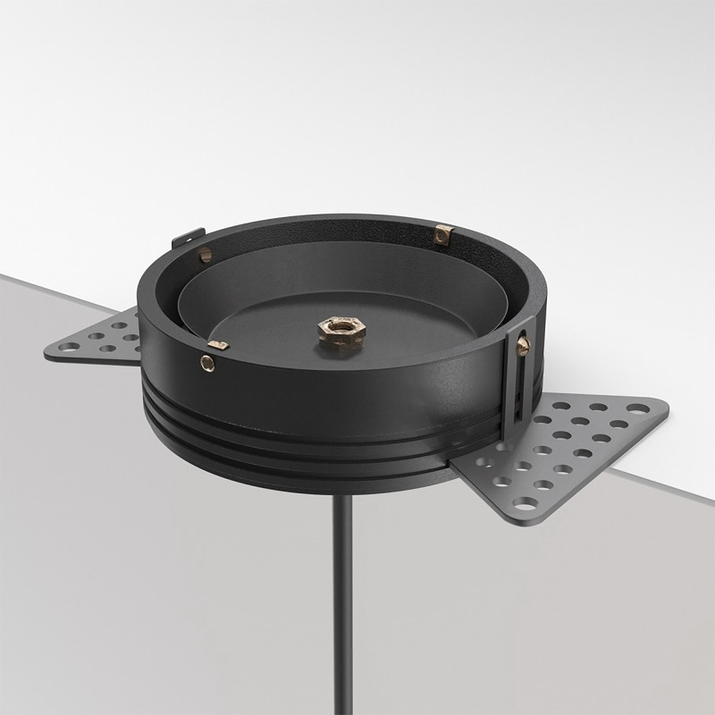 Светильник 20 см, 5W, 4000K, Maytoni Luna P039PL-5W4K-10INS-B, черный