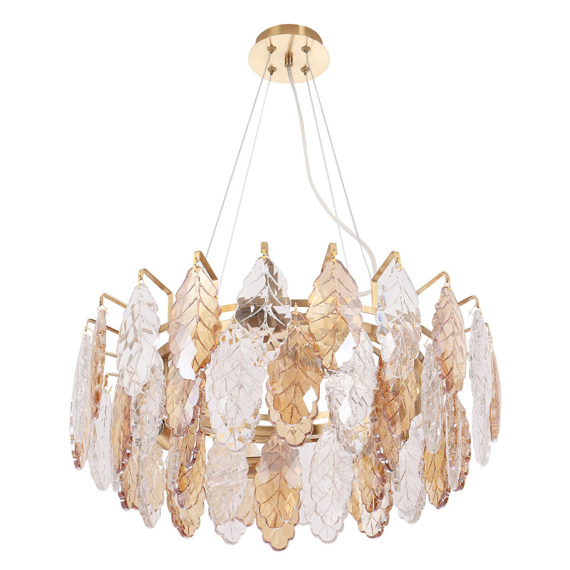 Светильник 60 см, Crystal Lux TREVI SP6 BRASS, латунь