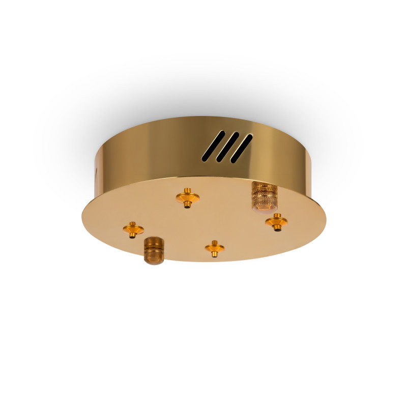 Светильник 80 см, 30W, 3000-5000K, Freya Tier FR5257PL-L32G, латунь