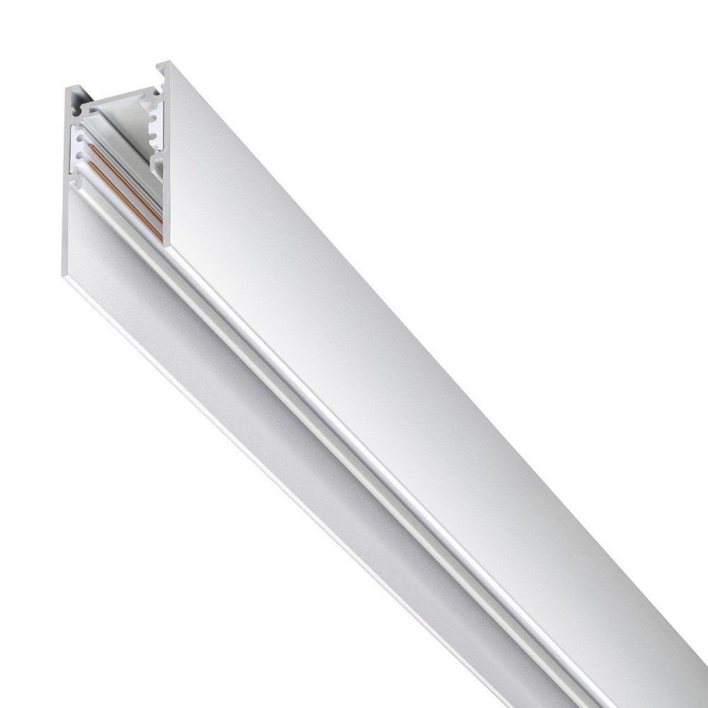 Шинопровод трек низковольтный 2 м Novotech Flum 135092, белый