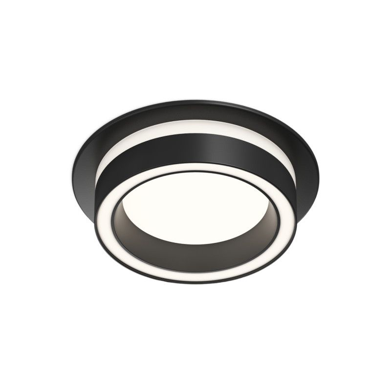 Встраиваемый светильник *10,5*4,7 см, 1*GX53*15W, Denkirs Glow DK-DH2010-BK, черный