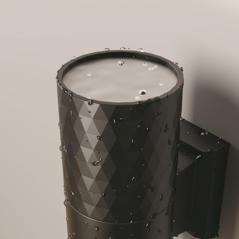 Светильник настенный 6,5*6,5*14,5 см, 1*GU10, 50W, Maytoni Bowery O583WL-01B черный