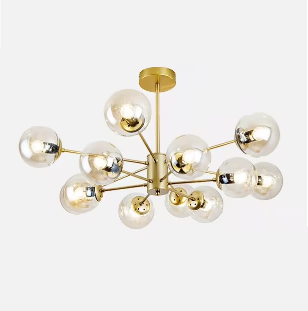 Светильник ElegantLight DZN-8001-12 БРОНЗА  D850/H640/12/E27/60W 24-10