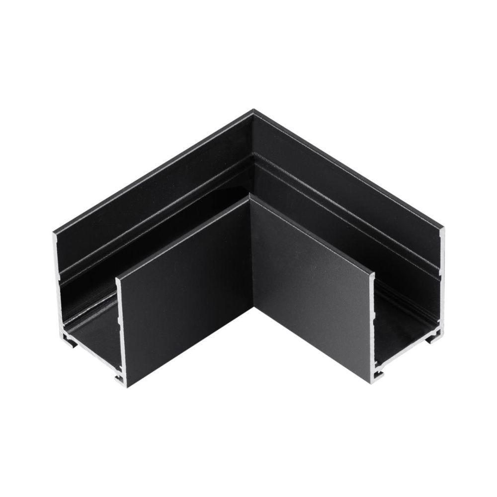 Соединитель L-образный в комплекте соединительная планка 2шт Novotech VECTOR PORT 135307, черный