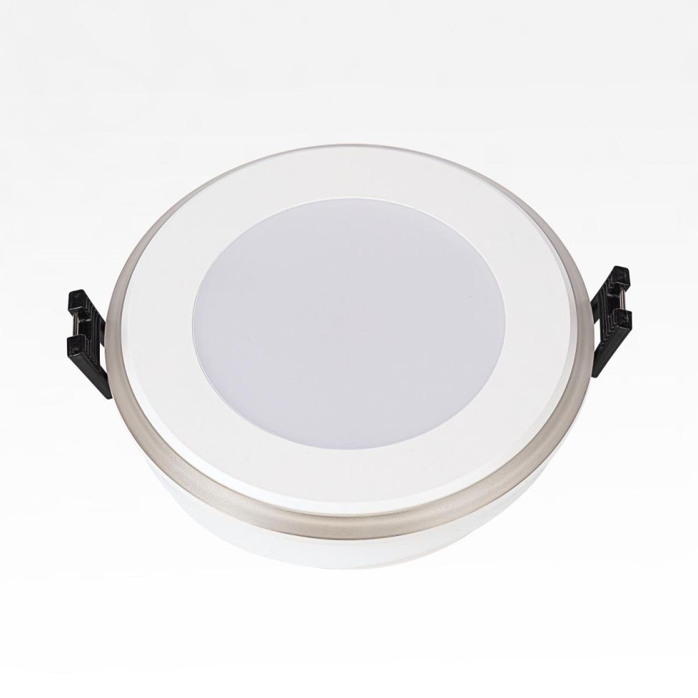 Встраиваемый светильник 8,5*10,9*-4,2 см, *LED*9W, 3000-4000-5500K, Citilux Tron CLD009012V, Белый
