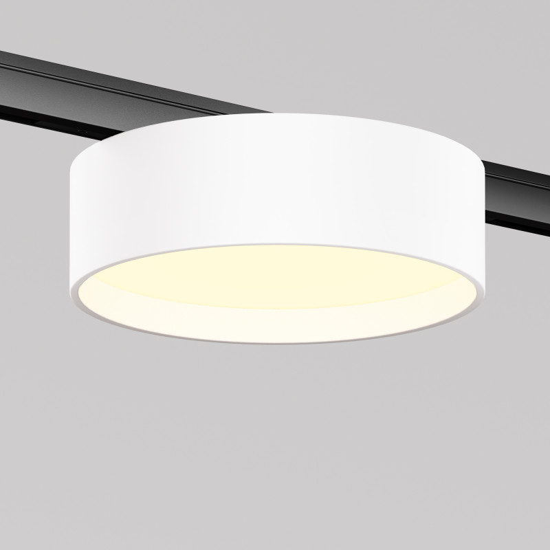 Трековый светильник 11,3*3,4 см, LED 12W 3000K Maytoni Technical Accessories for tracks Levity Zon TR189-1-12W3K-BW черно-белый