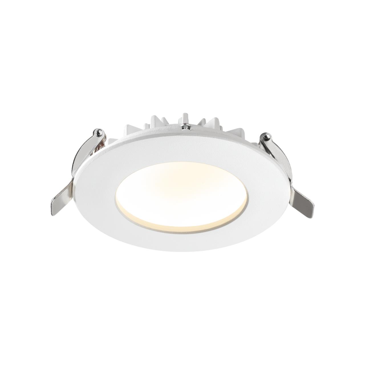 Светильник светодиодный 11 см, 8W, 3000K, NovoTech SPOT GESSO 358805, белый