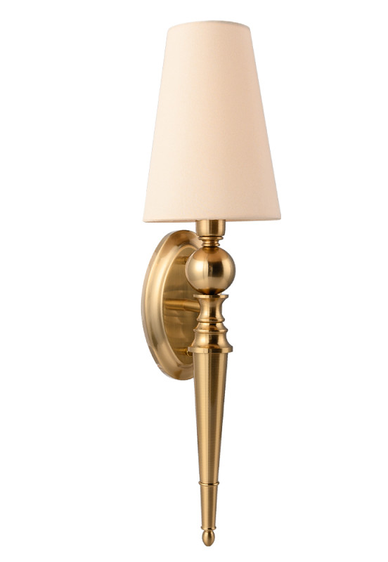 Бра 14 см, Crystal Lux PER AP1 BRASS/BEIGE Золотой