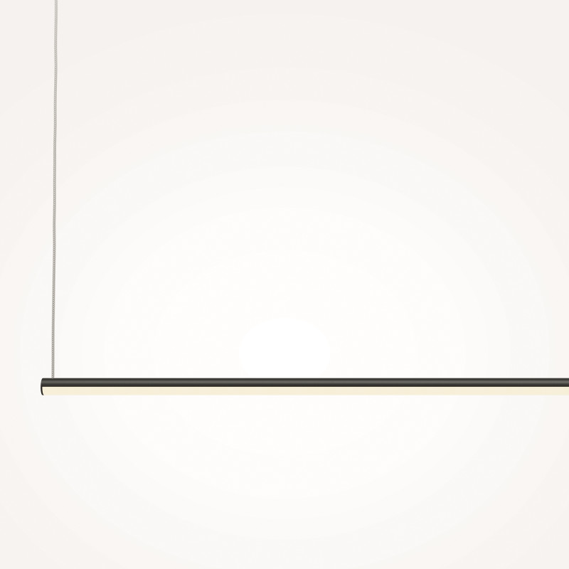Подвесной светильник 80*1,7*316,7 см, LED, 10W, 4000К, Maytoni Halo MOD246PL-L16BK черный