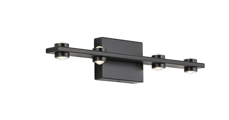 Бра 42*6*9 см, LED, 24W, 4000K Zortes Scoup ZRS.10112.04, черный