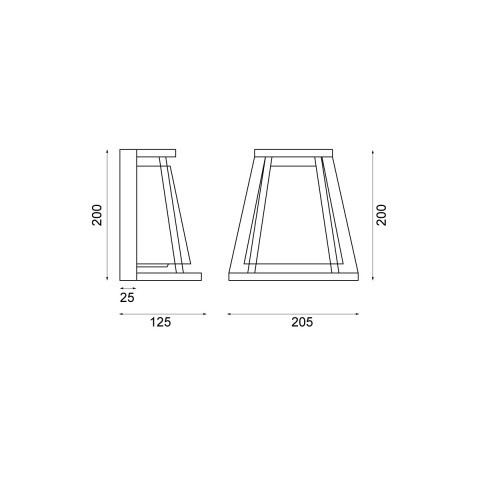 Бра 13*21*20 см, 1*E14 хром Vele Luce Linda VL4243W01