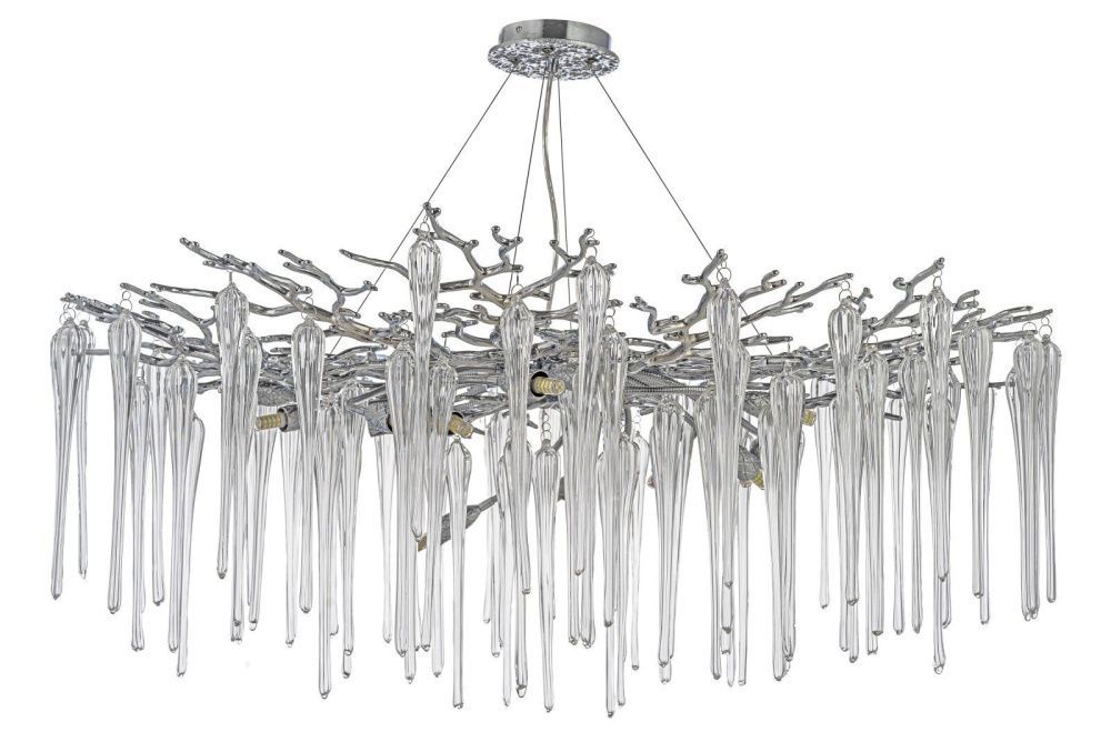 Люстра подвесная *100* см, 14*G9*40W, Dio D`arte Tavenna Nickel Tavenna H 1.5.100.101 N, никель