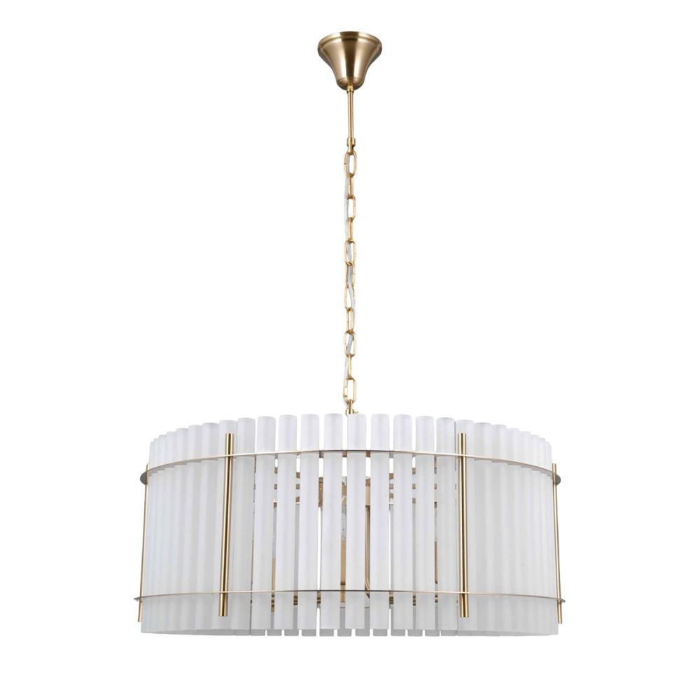 Люстра 65*65*81 см, 8*E14 Gerhort G21155/8GD WT, Золото