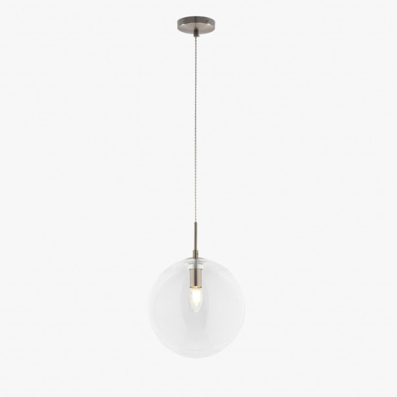 Светильник подвесной 25*135 см, 1*E14 Матовый хром Citilux Томми CL102631