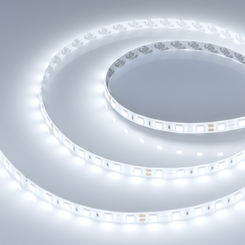 Лента герметичная RTW-SE-B60-10mm 24V White6000 (14.4 W/m, IP65, 5060, 5m), Arlight 014626(2). Цена указана за 5 метров. Продается кратно 5 метрам.